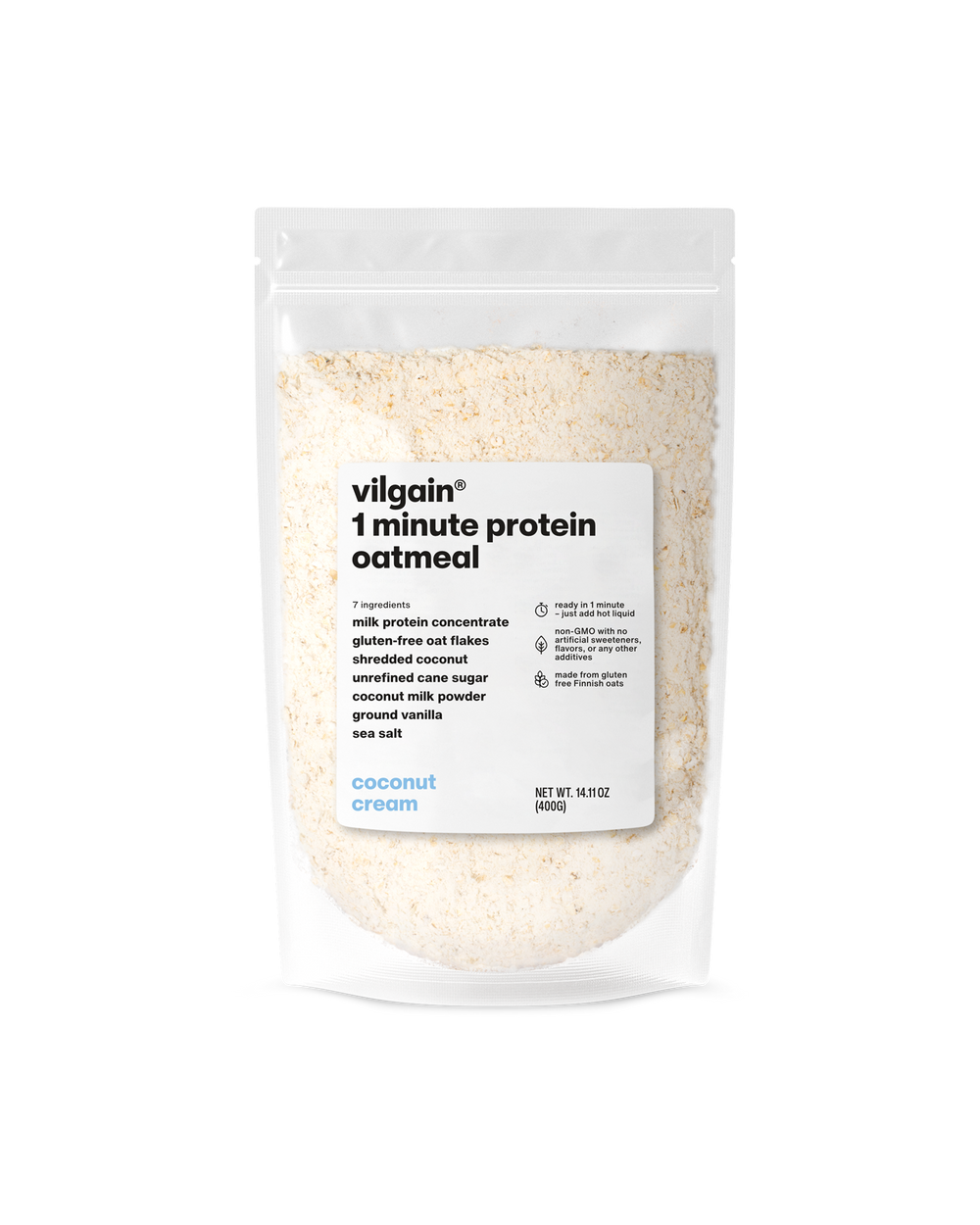 Vilgain 1 Minute Protein Oatmeal