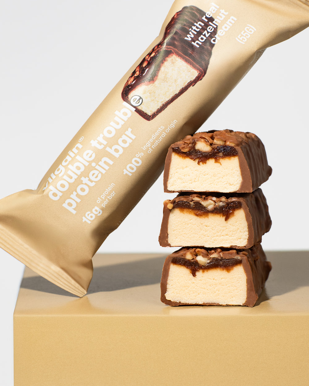 Double Trouble Protein Bar Hazelnut Cream (12 pack)