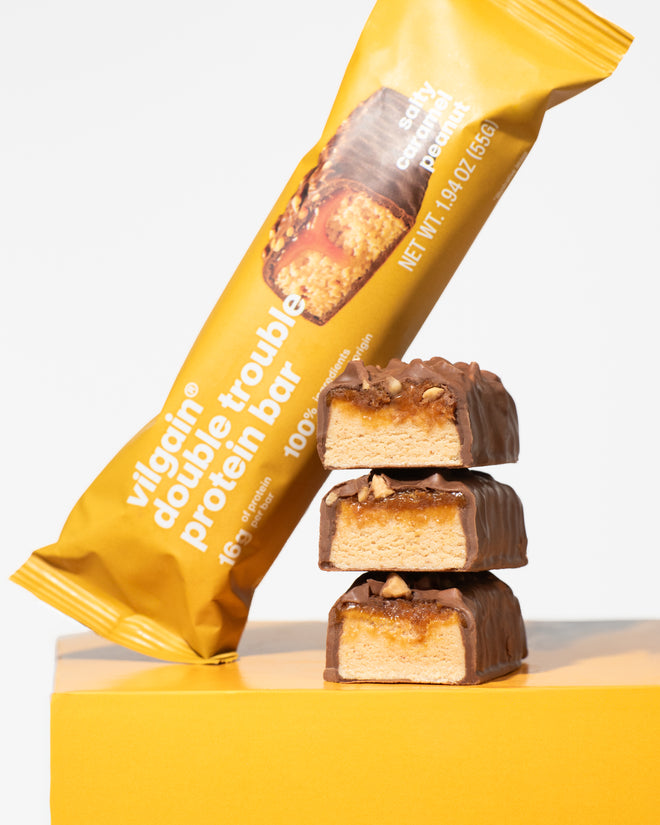 Double Trouble Protein Bar Salted Caramel (12 pack)