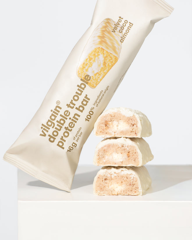 Double Trouble Protein Bar Velvet Coco Almond (12 pack)