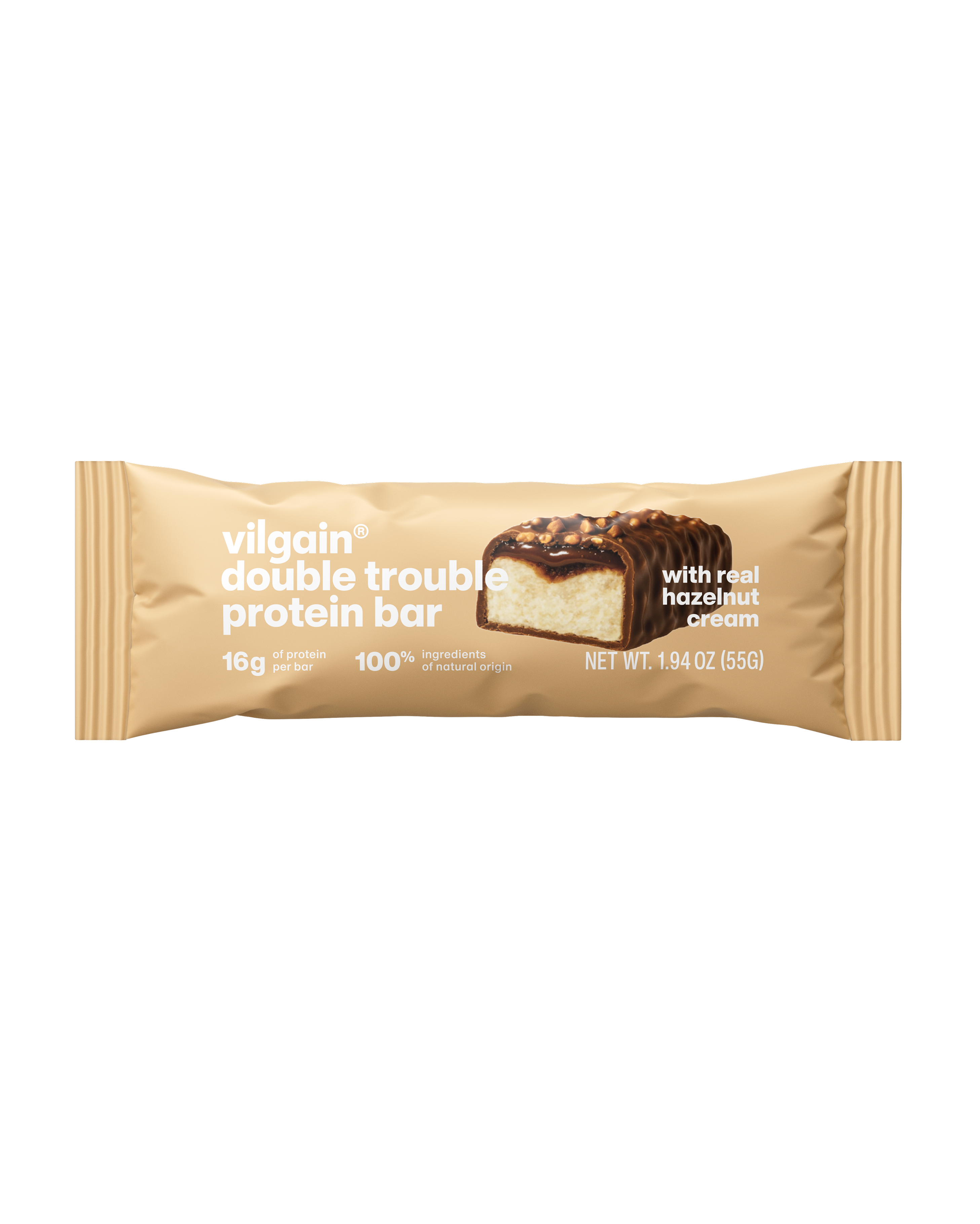 Double Trouble Protein Bar Hazelnut Cream (12 pack)
