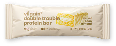 Vilgain Double Trouble Protein Bar