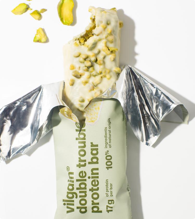 Double Trouble Protein Bar Pistachio (12 pack) – image 3