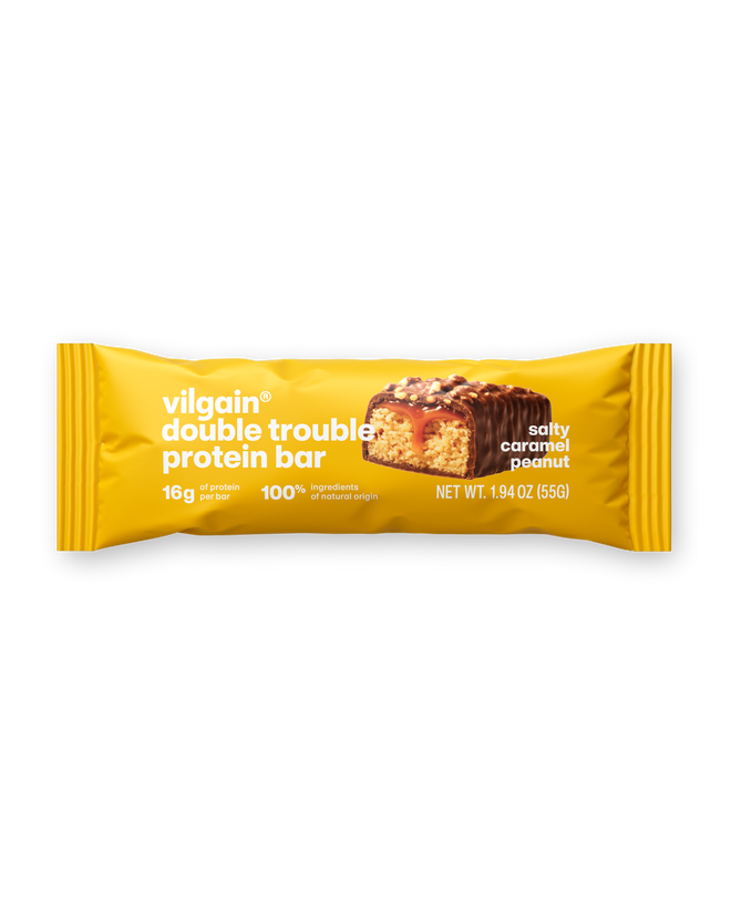 Double Trouble Protein Bar Salted Caramel (12 pack)
