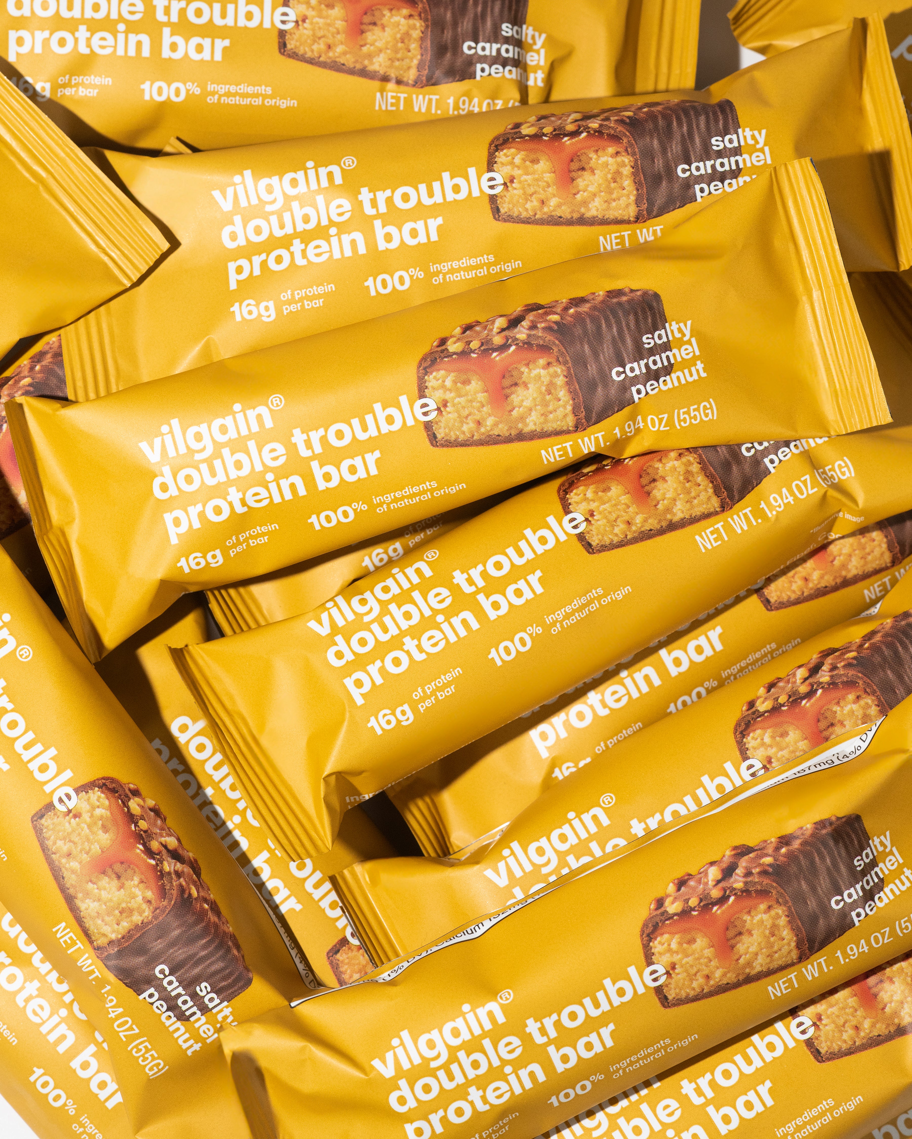 Double Trouble Protein Bar Salted Caramel (12 pack)