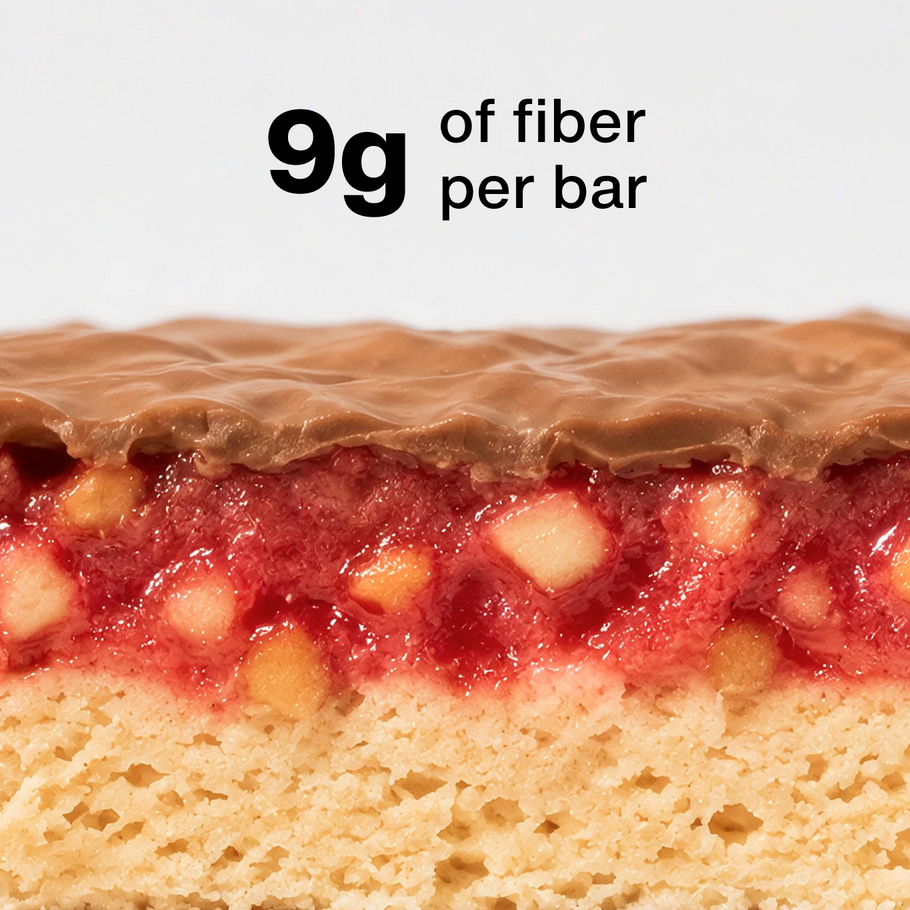 Double Trouble Protein Bar Peanut Butter & Raspberry Jelly (12 pack) – image 4
