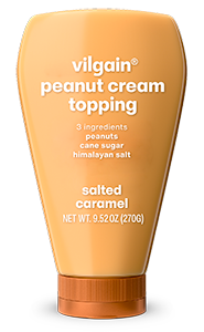 Vilgain Peanut Cream Topping