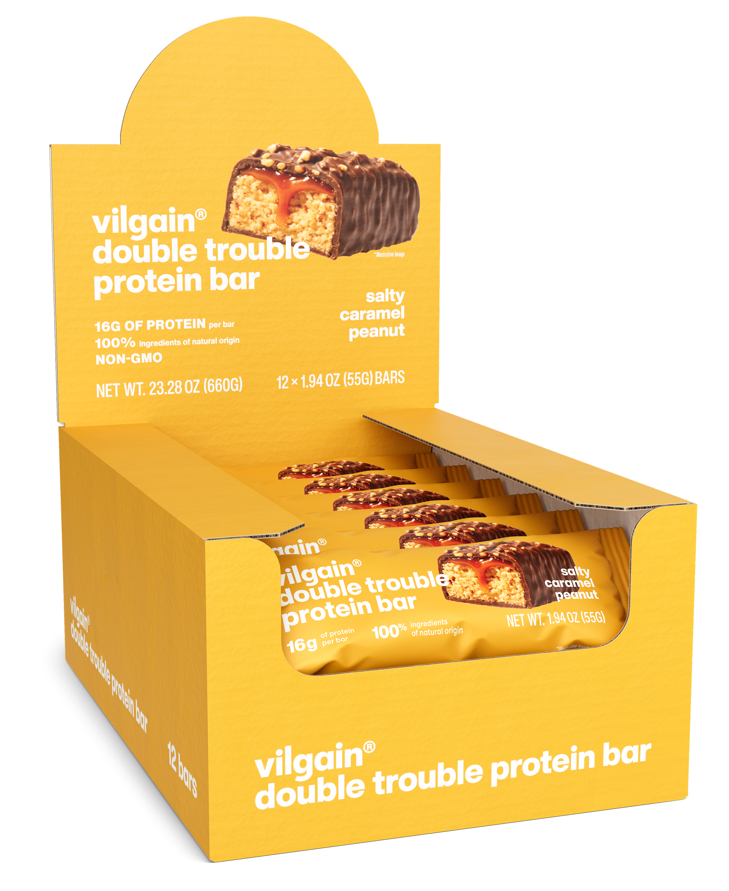 Double Trouble Protein Bar (12 pack)