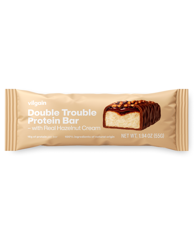 Double Trouble Protein Bar Hazelnut Cream (12 pack)