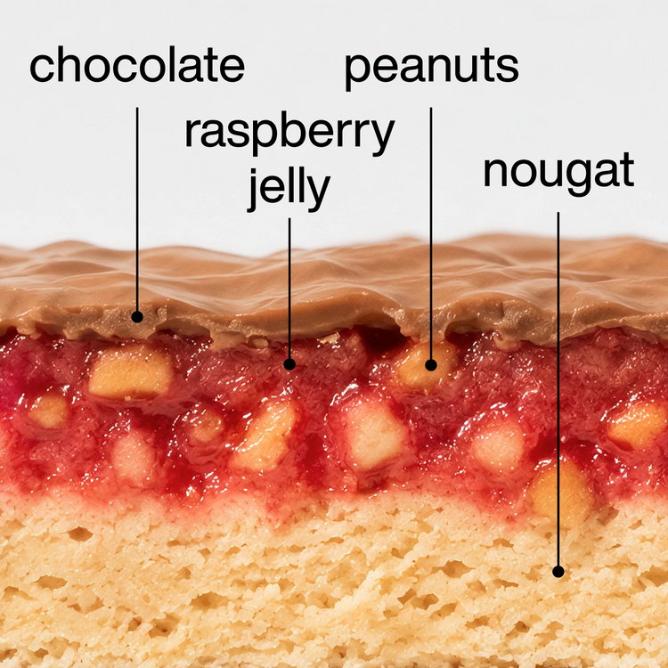 Double Trouble Protein Bar Peanut Butter & Raspberry Jelly (12 pack) – image 7
