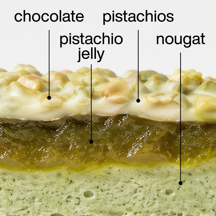 Double Trouble Protein Bar Pistachio (12 pack) – image 7