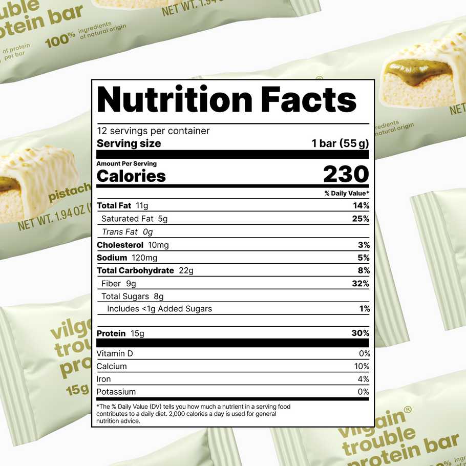 Double Trouble Protein Bar Pistachio (12 pack) – image 5