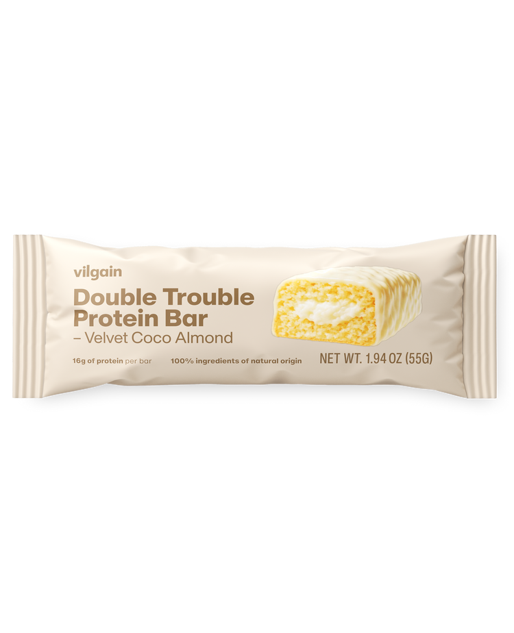 Double Trouble Protein Bar Velvet Coco Almond (12 pack)